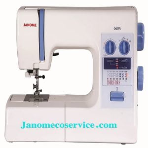 چرخ خیاطی مکانیکی ژانومه مدل 660A